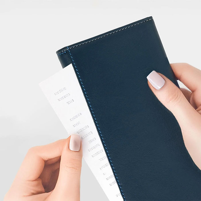 ミラグロ 牛革キップレザー・ダブルステッチ長財布 SL-CD-2925 1個