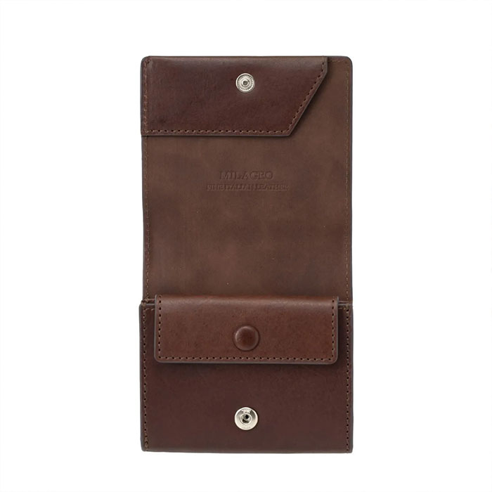 ミラグロ piatto イタリアンレザー・コンパクトウォレット CA-MB-679 1個