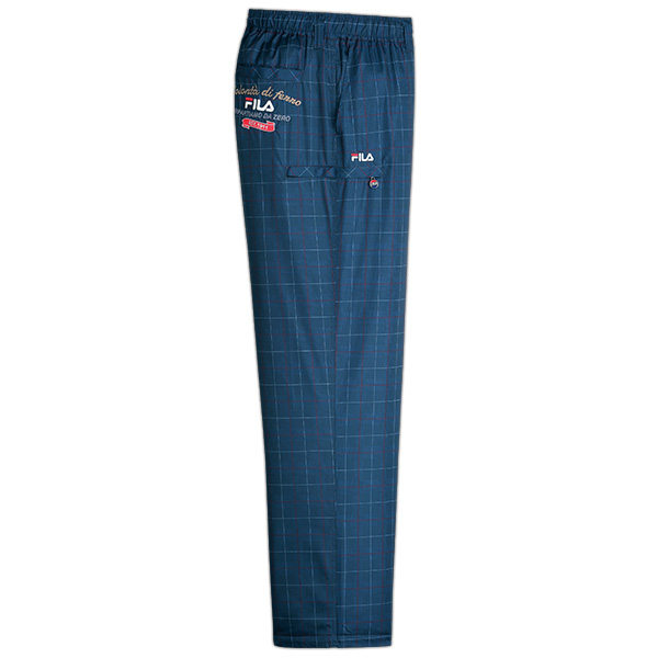 フレンドリー フィラ チェック柄裏フリースカーゴパンツ 2色組 957720 1セット（2本：2色×各1本）