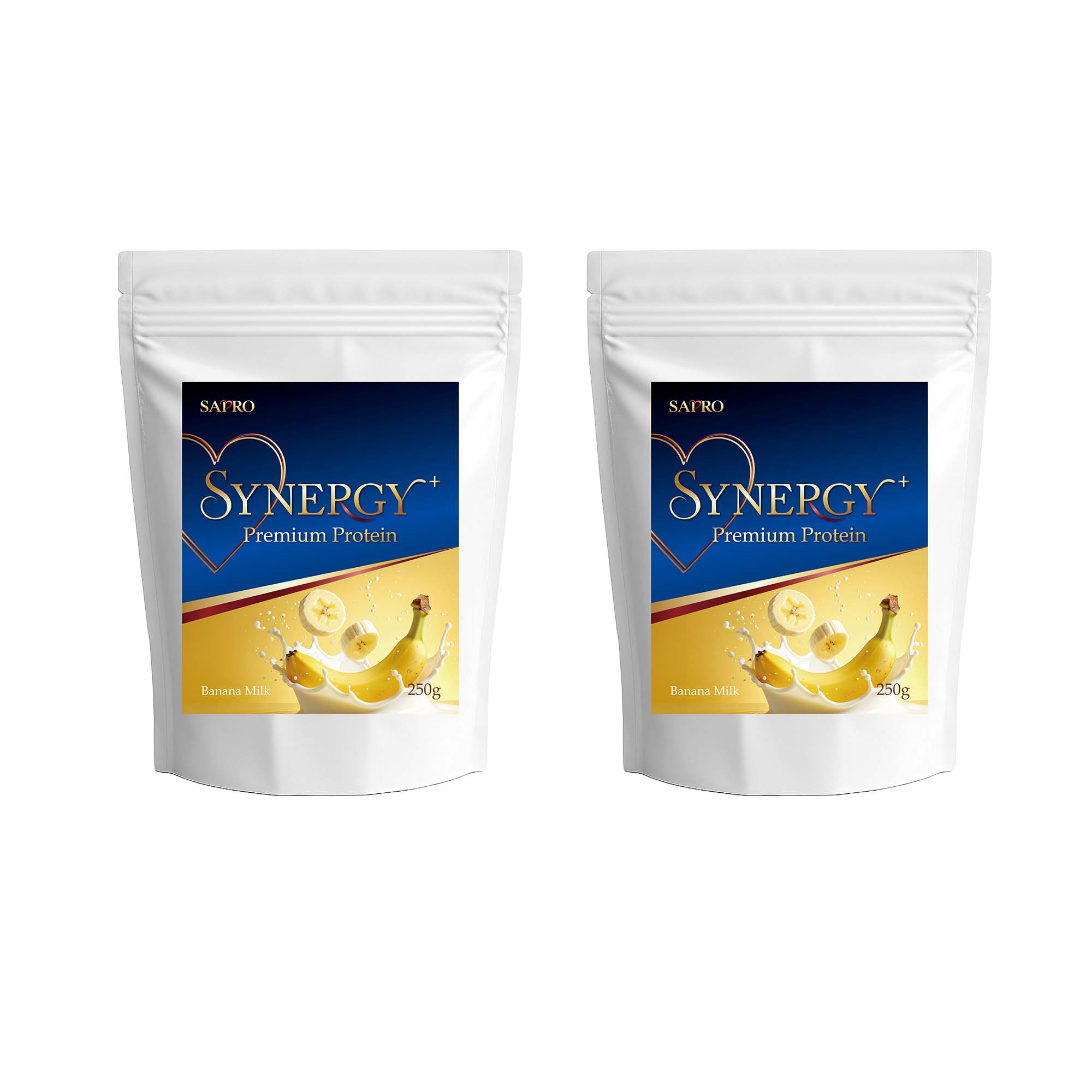 腸活プロテインSYNERGY＋ 500g【バナナミルク×2】