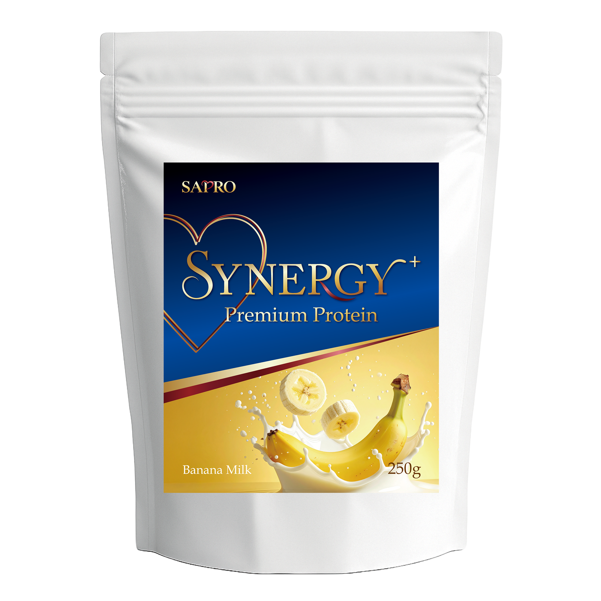 腸活プロテインSYNERGY＋ 250g【バナナミルク】