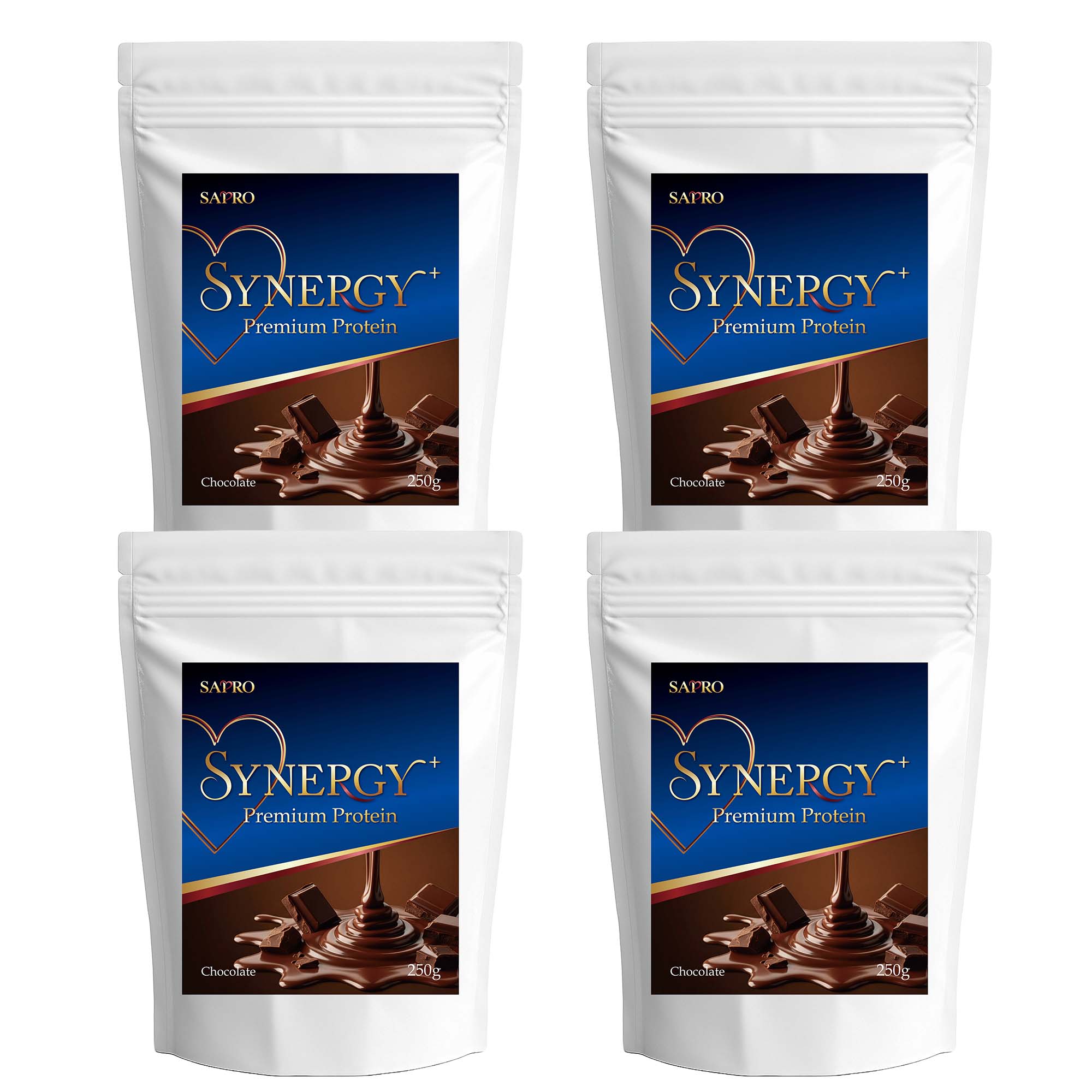 腸活プロテインSYNERGY+ 1000g【チョコレート×4】