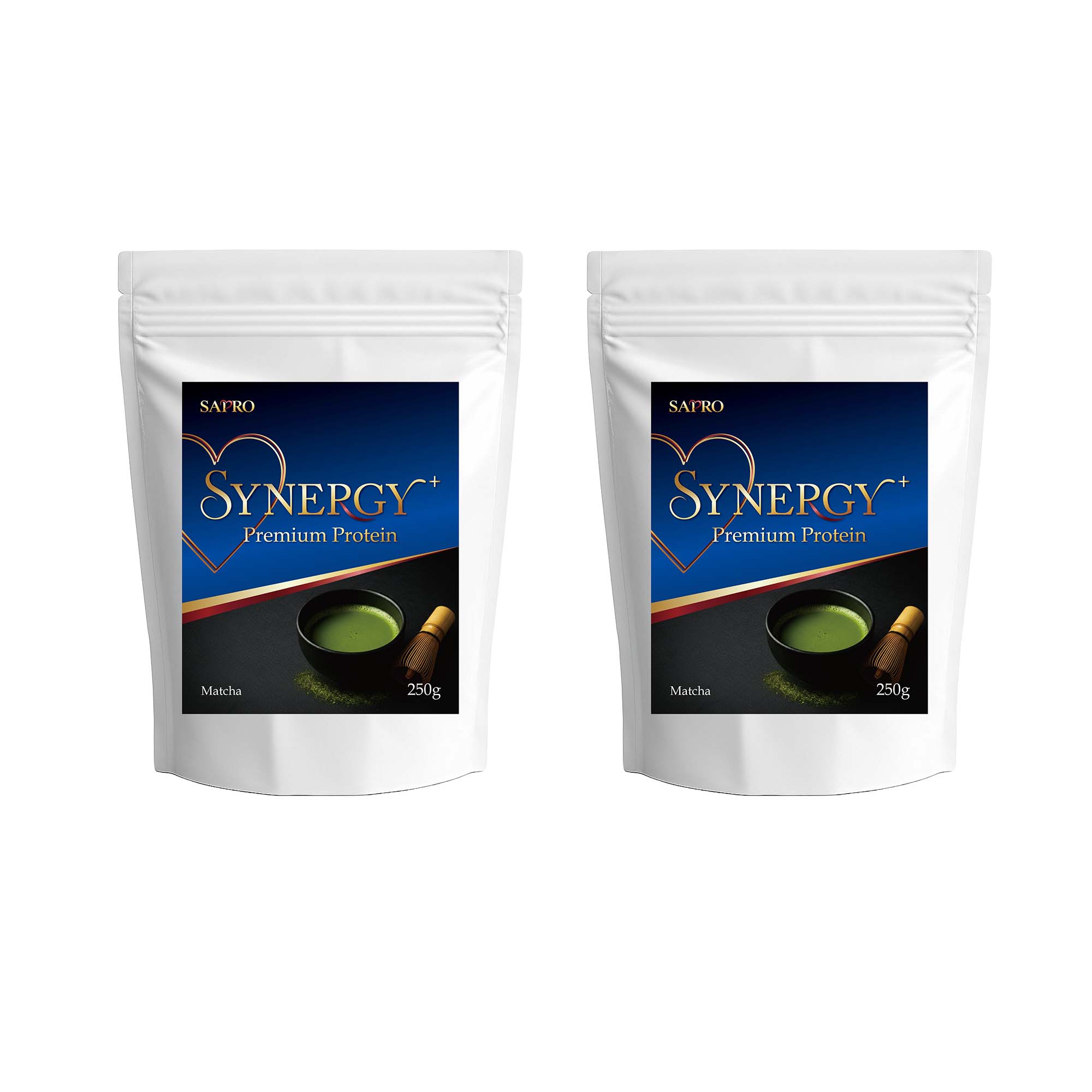 腸活プロテインSYNERGY＋ 500g【抹茶×2】