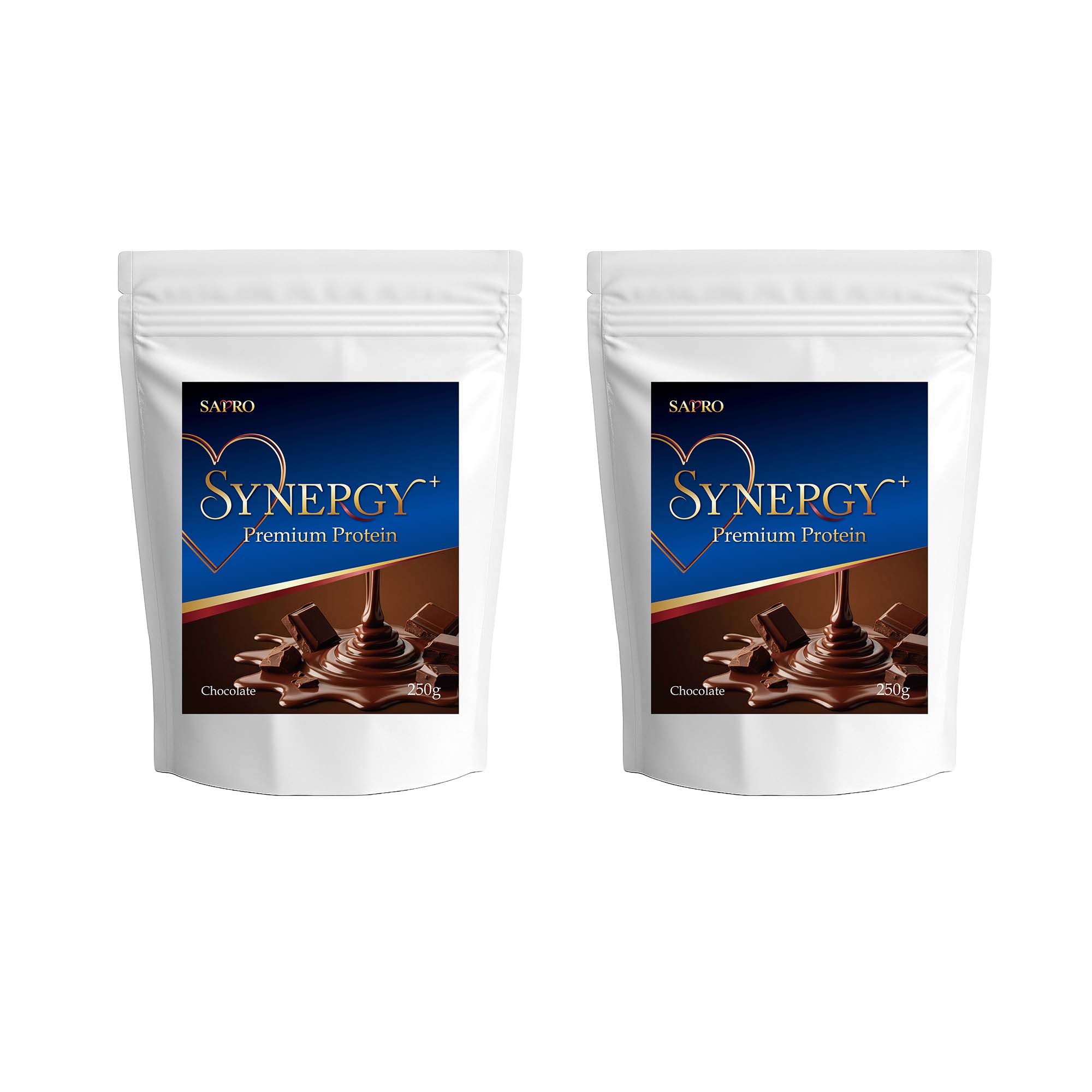 腸活プロテインSYNERGY＋ 500g【チョコレート×2】