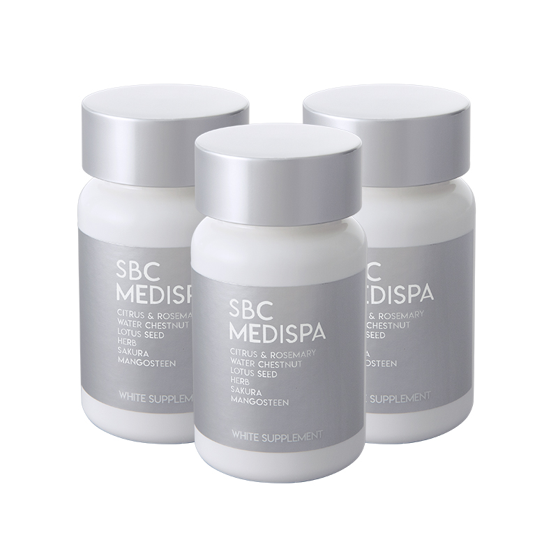 【定期】【3個セット】SBC MEDISPA ホワイトサプリメント