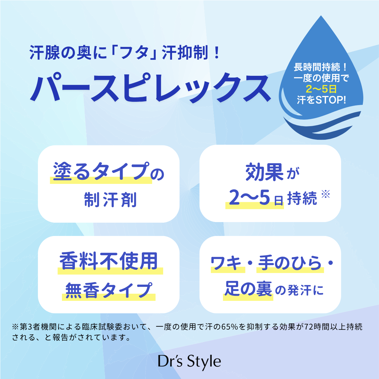 パースピレックス ロールオン コンフォート（敏感肌用） 