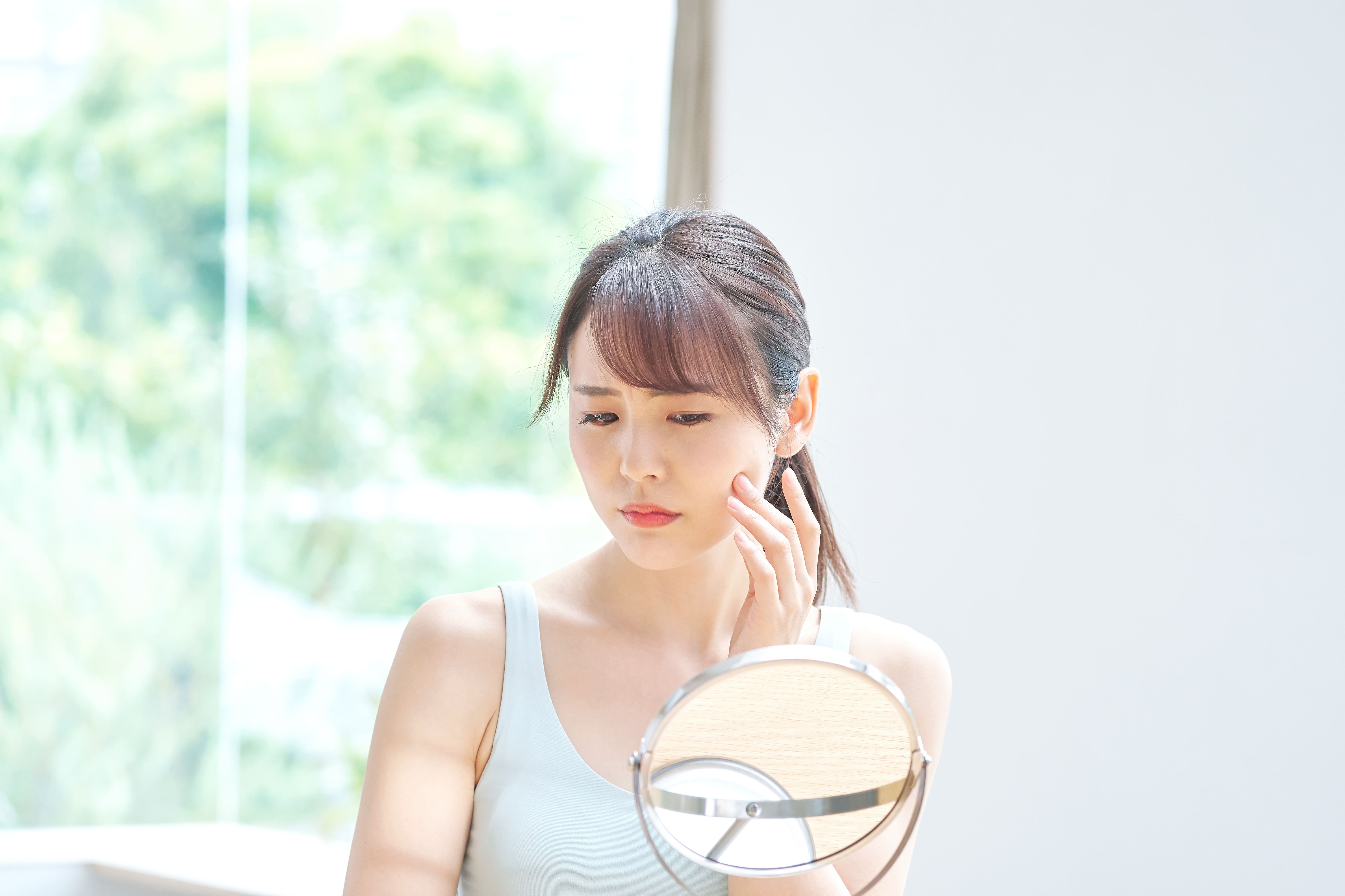 夏の肌荒れによる主な原因