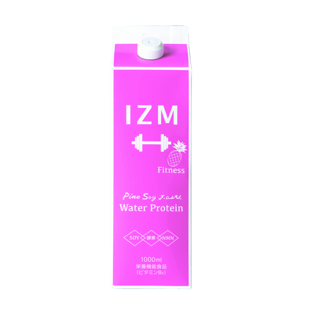IZM ウォータープロテイン パインソイテイスト（液体タイプソイプロテイン） 1000ml
