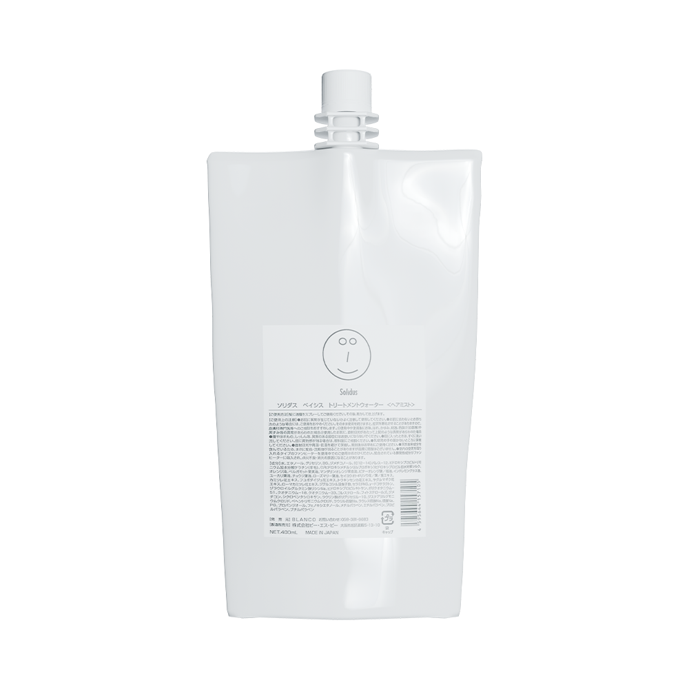 ソリダス ベイシス トリートメントウォーター 詰替 400ml