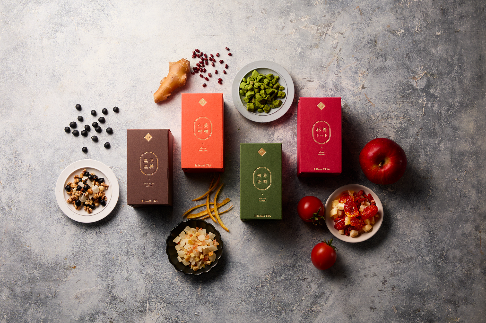 【リニューアル記念】 IT Beauté TEA まるごと茶実 <全4種> 100g