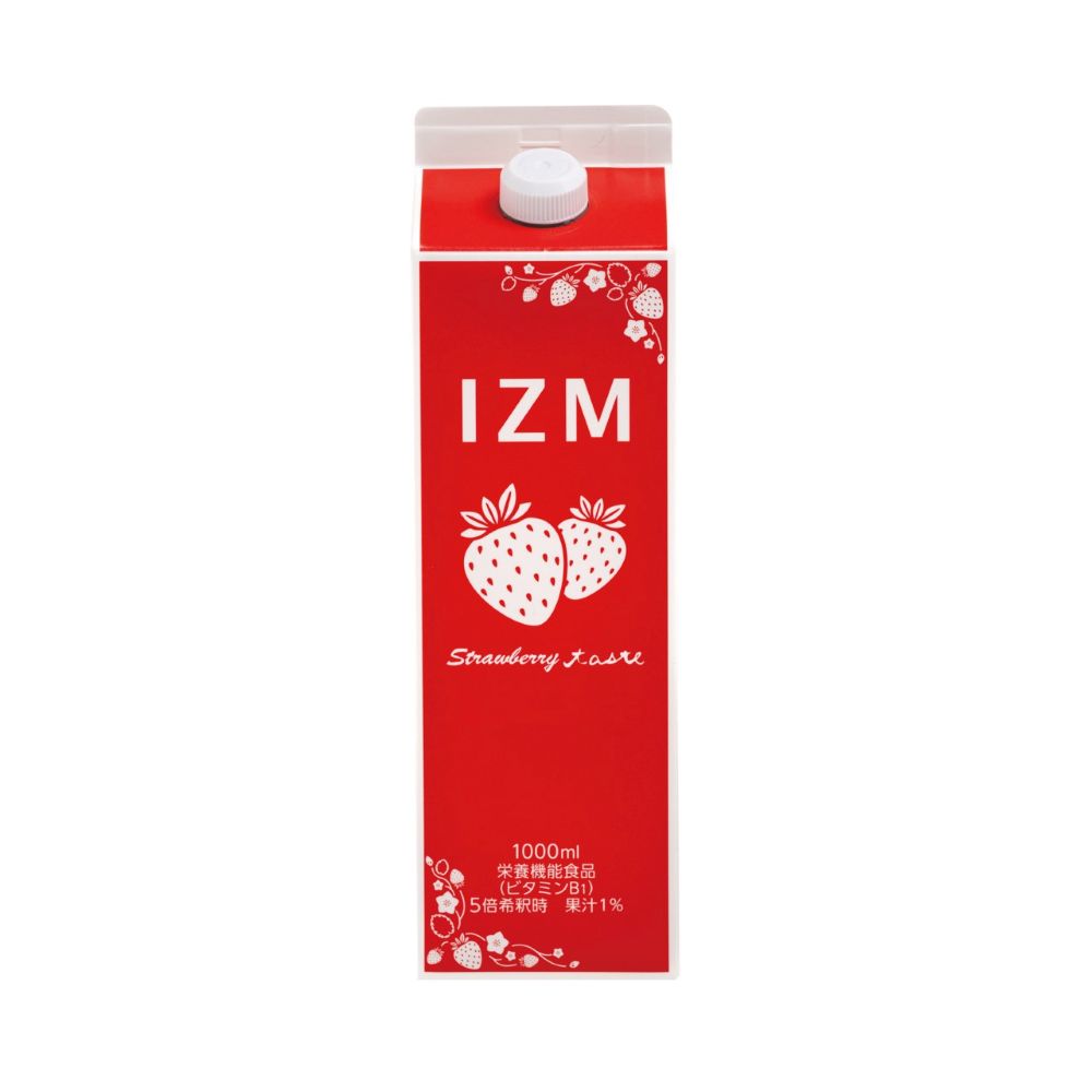 IZM ストロベリーテイスト（免疫ケア酵素ドリンク） 1000ml