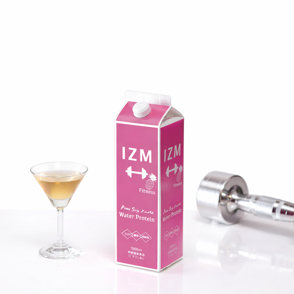 IZM ウォータープロテイン パインソイテイスト（液体タイプソイプロテイン） 1000ml