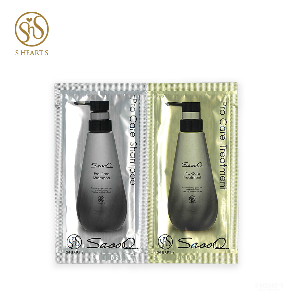 Sasso プロケアシャンプー&トリートメント お試し用サッシェ 10mL