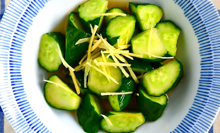 きゅうりの浅漬け