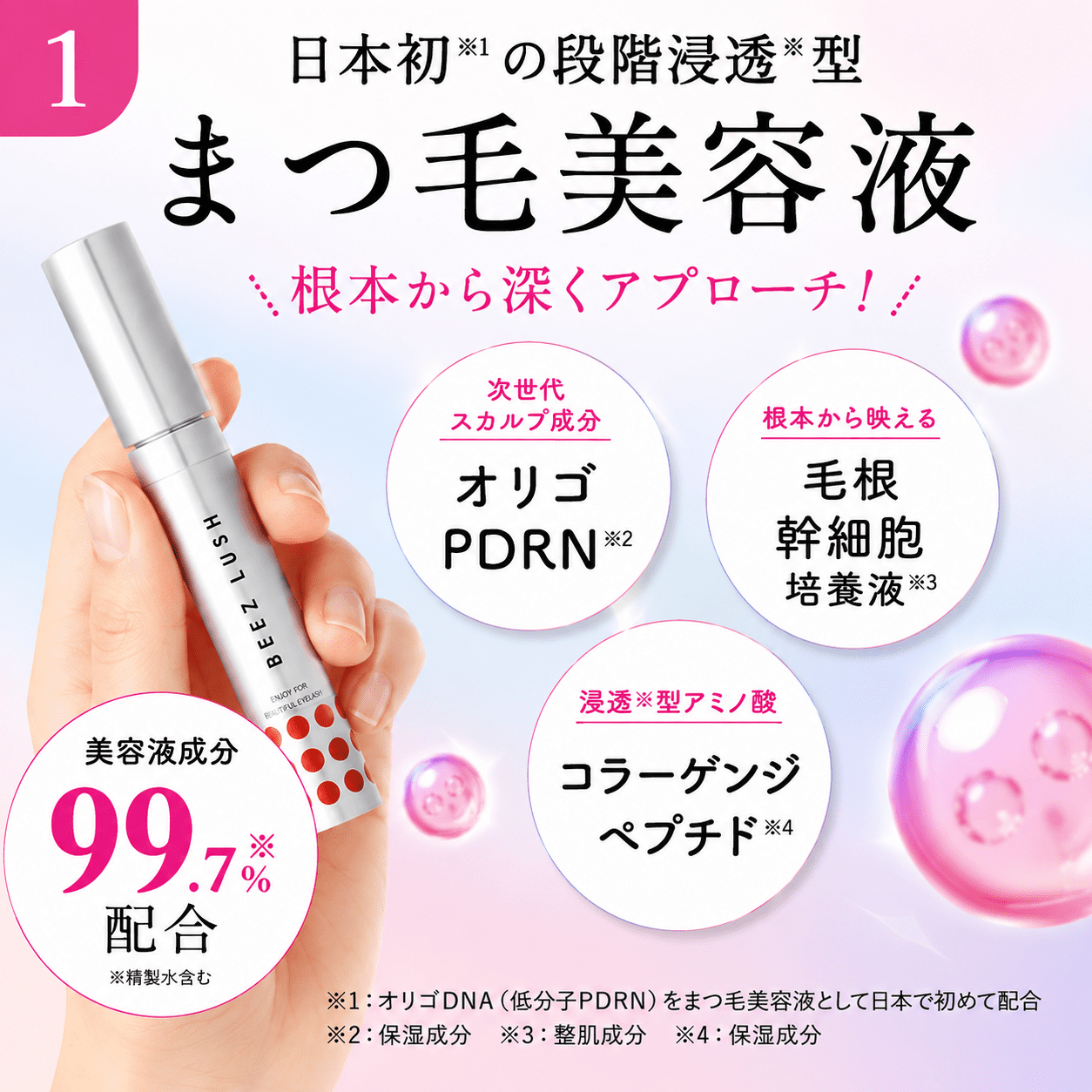 BeezLush-まつ毛美容液-通常単品購入