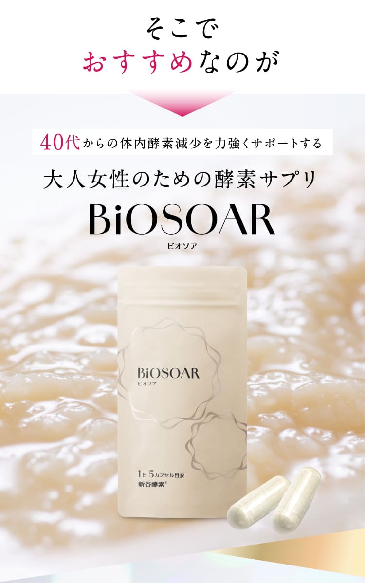 【定期】新谷酵素 BiOSOAR ビオソア 【メール便】
