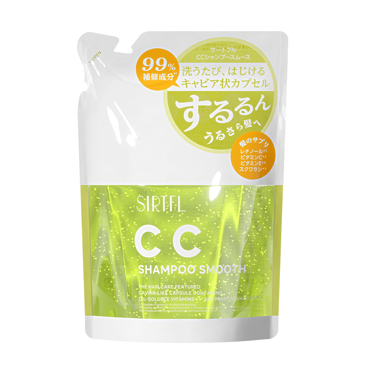 SIRTFL　CCシャンプー スムース 320mL（詰め替え）