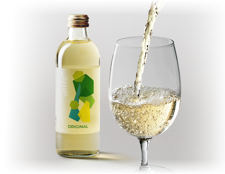 自社醸造の発酵スパークリングティー