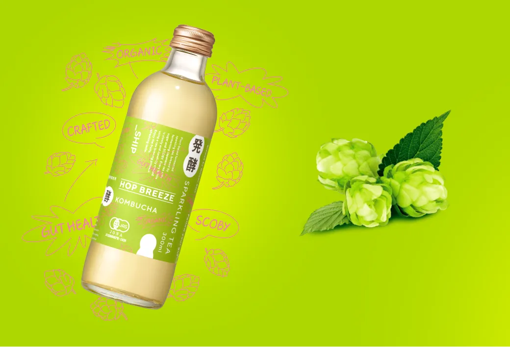 HOP BREEZE | _SHIP KOMBUCHA（国産・オーガニック・無添加の発酵