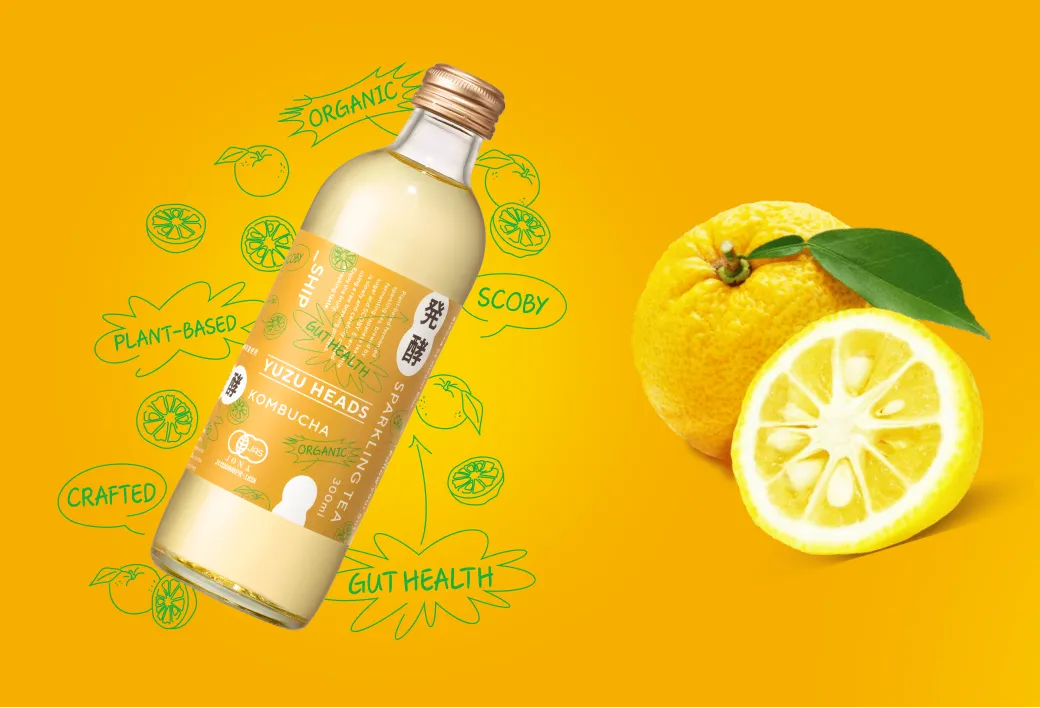ゆずなっちさん専用 YUZU HEADS | _SHIP KOMBUCHA（国産・オーガニック・無添加の発酵