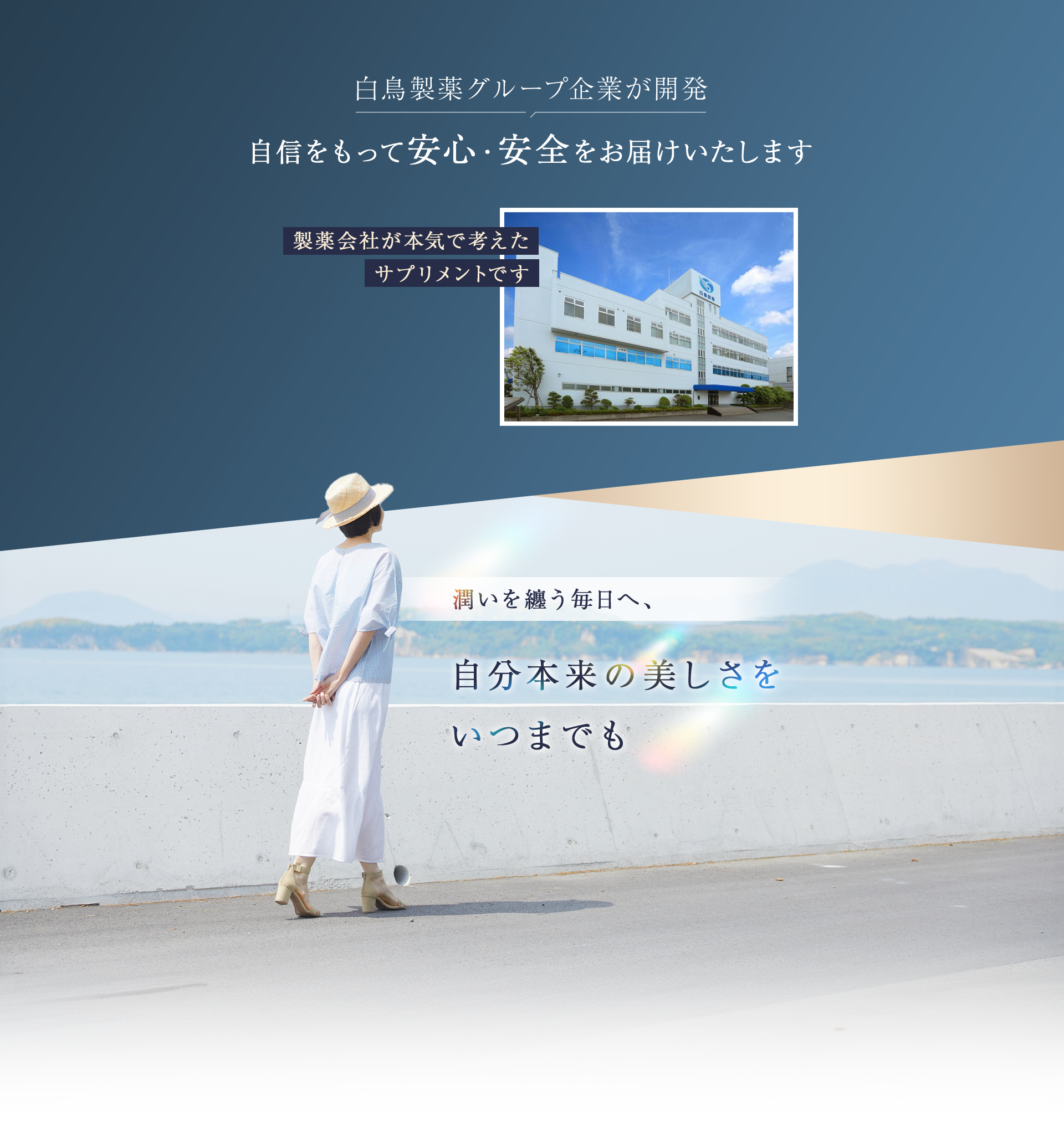 白鳥製薬グループ企業が開発 自信をもって安心・安全をお届けします