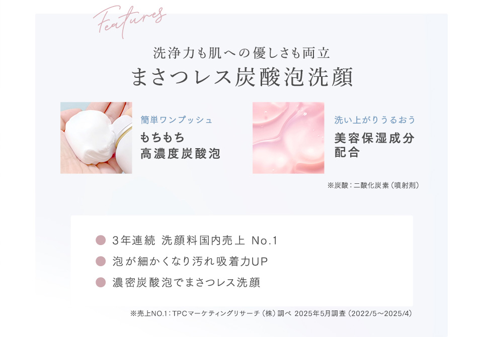 毛穴汚れ吸着　本気の毛穴ケア洗顔