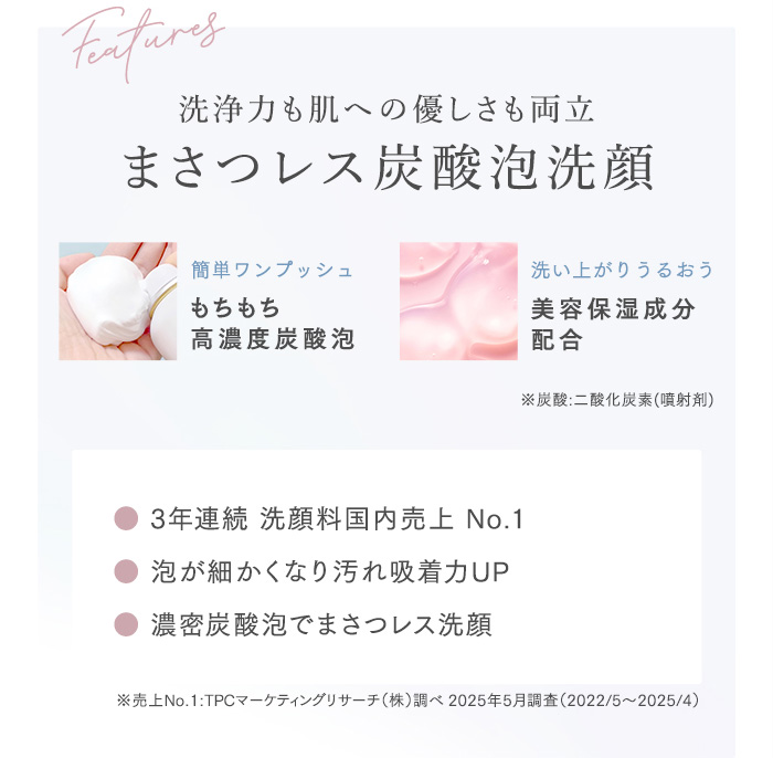 毛穴汚れ吸着　本気の毛穴ケア洗顔