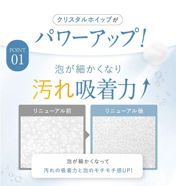 クリスタルホイップがパワーアップ