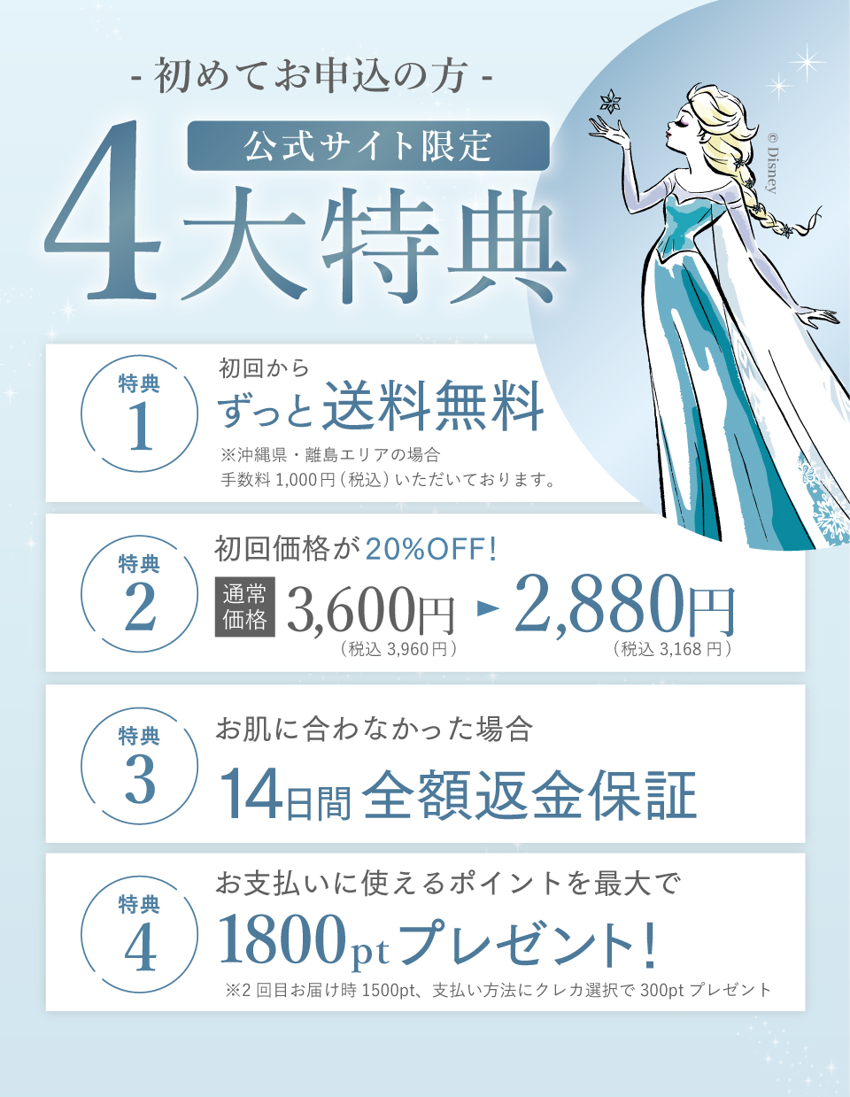 公式限定5大特典