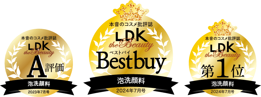 本音のコスメ評論誌【LDK】泡洗顔料 A評価 2023年7月号