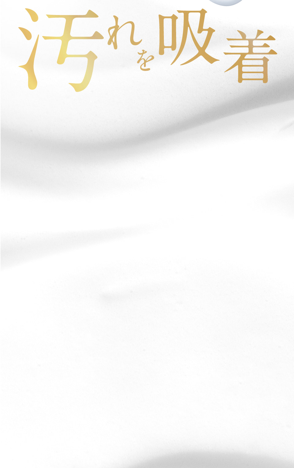 濃密炭酸泡が汚れを吸着