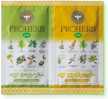 ノンシリコンヘアシャンプー&コンディショナーお試しサンプル10ml(各1個)