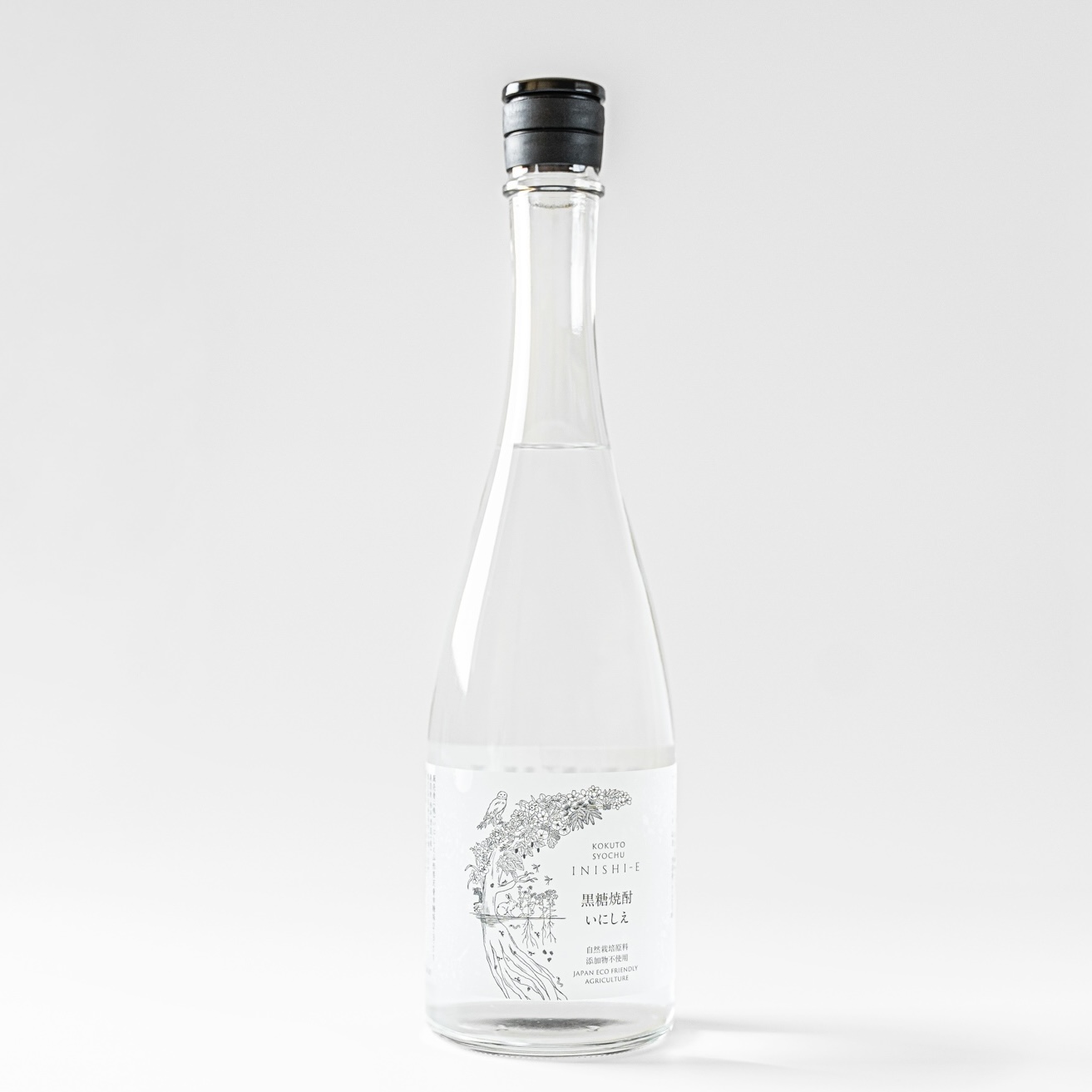 【お酒】黒糖焼酎・本格焼酎『いにしえ』720ml　自然栽培黒糖（鹿児島県徳之島産）自然栽培米（鹿児島県産）　奄美大島で醸造
