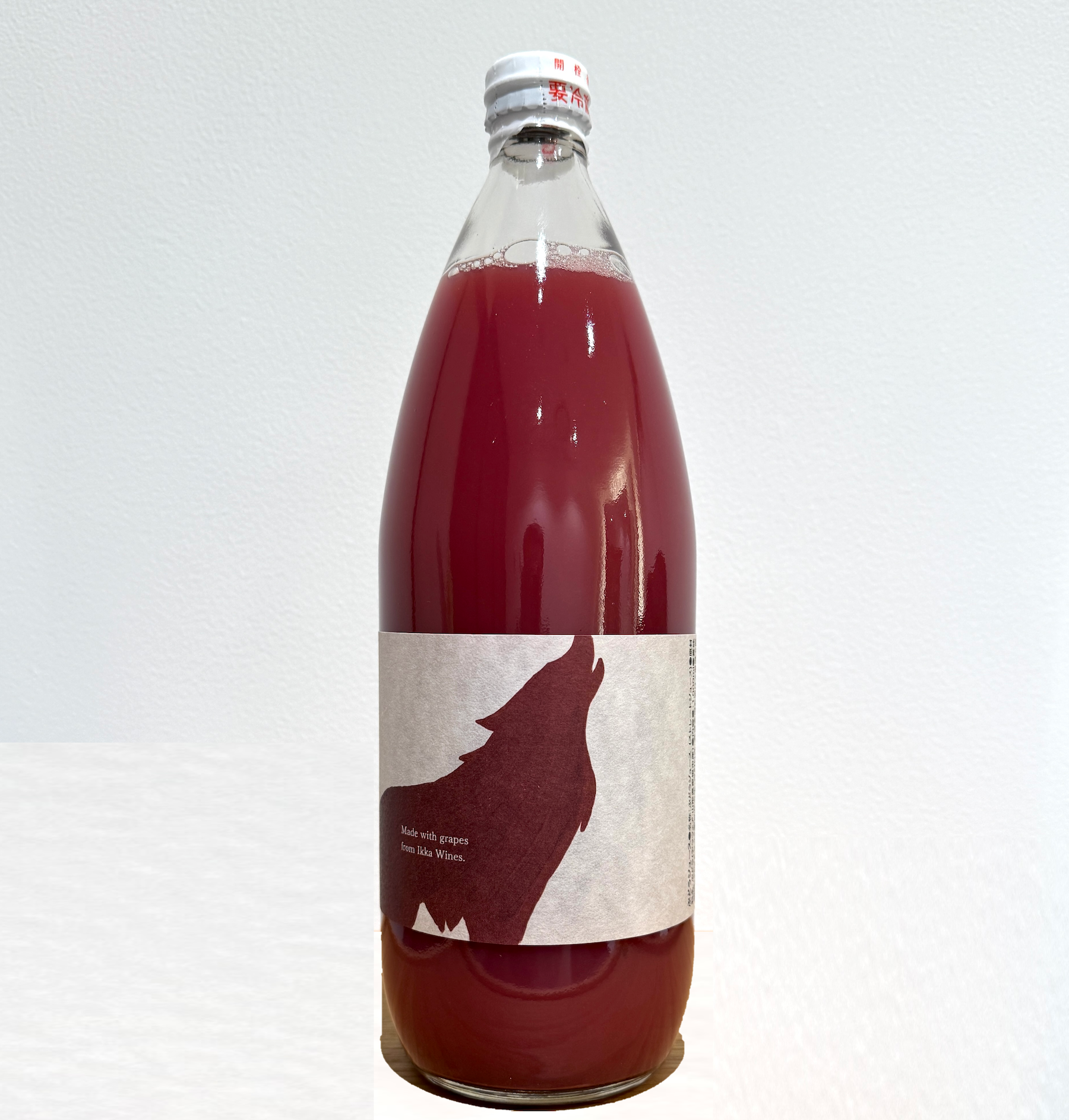 ぶどうジュース 1L　ワイン用ぶどうでつくる100%ストレートジュース　山形県東根産デラウエア使用　添加物、農薬肥料不使用