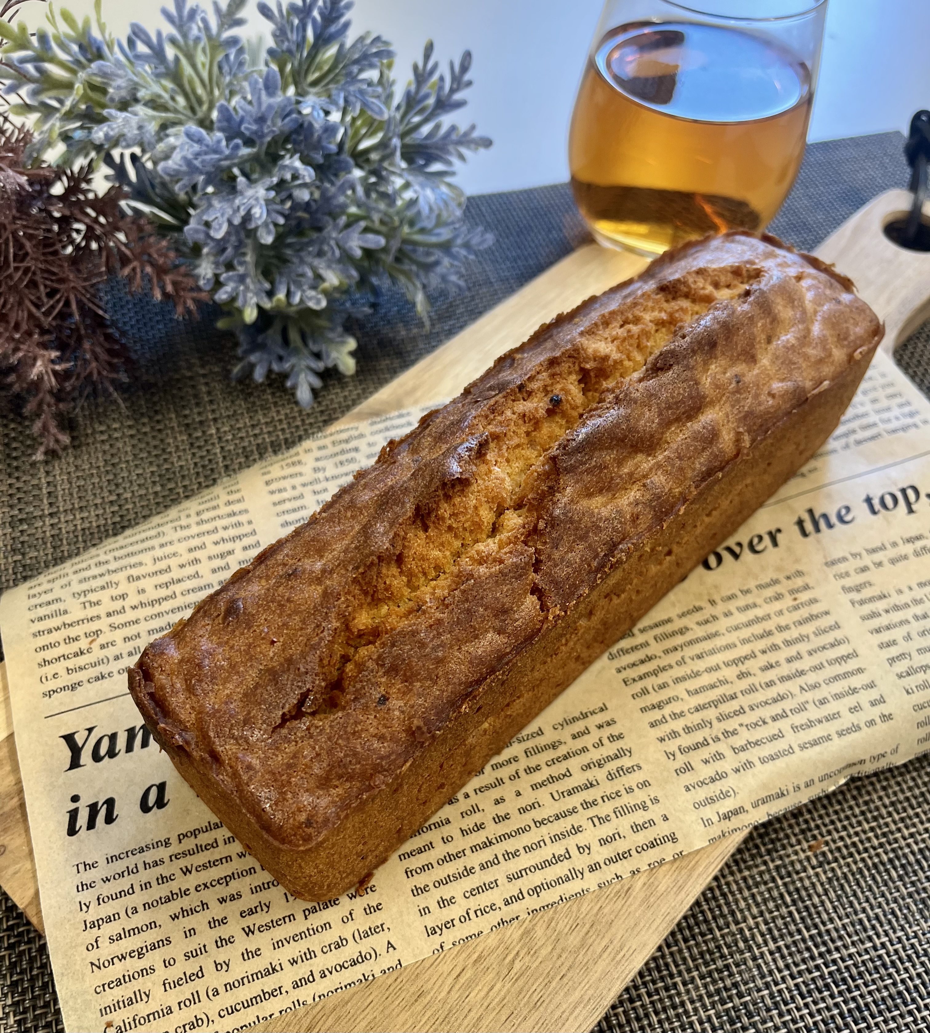 [GIFT] パウンドケーキ〈みそ〉（ホール） 添加物不使用、有機-自然栽培原料、いにしえ味噌使用