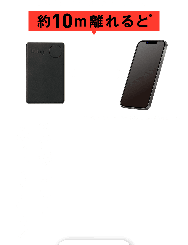 タグが鳴って教えてくれる！