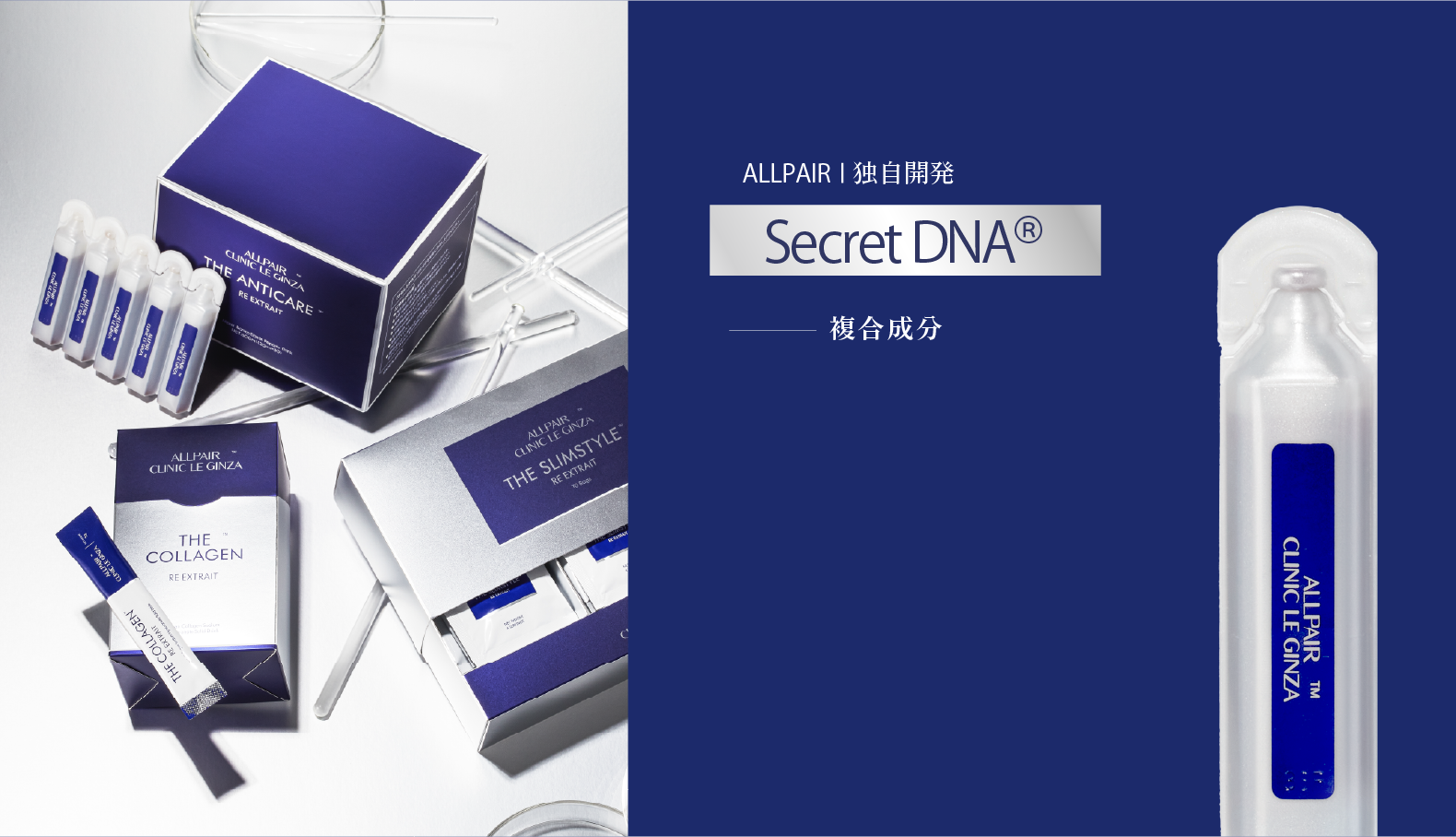ALLPAIR独自開発 Secret DNA 複合成分