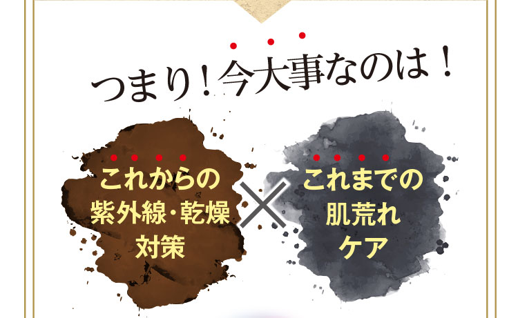 つまり！今大事なのは！