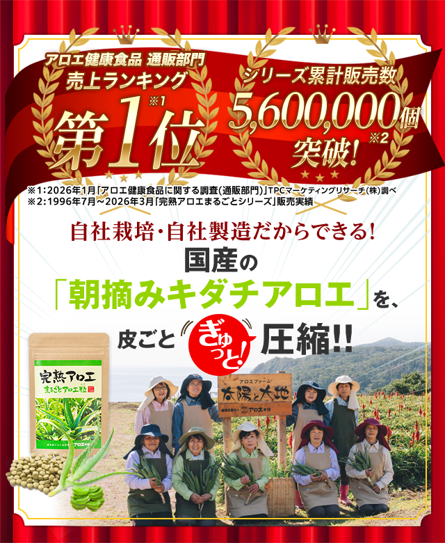 選ばれて売上No1
