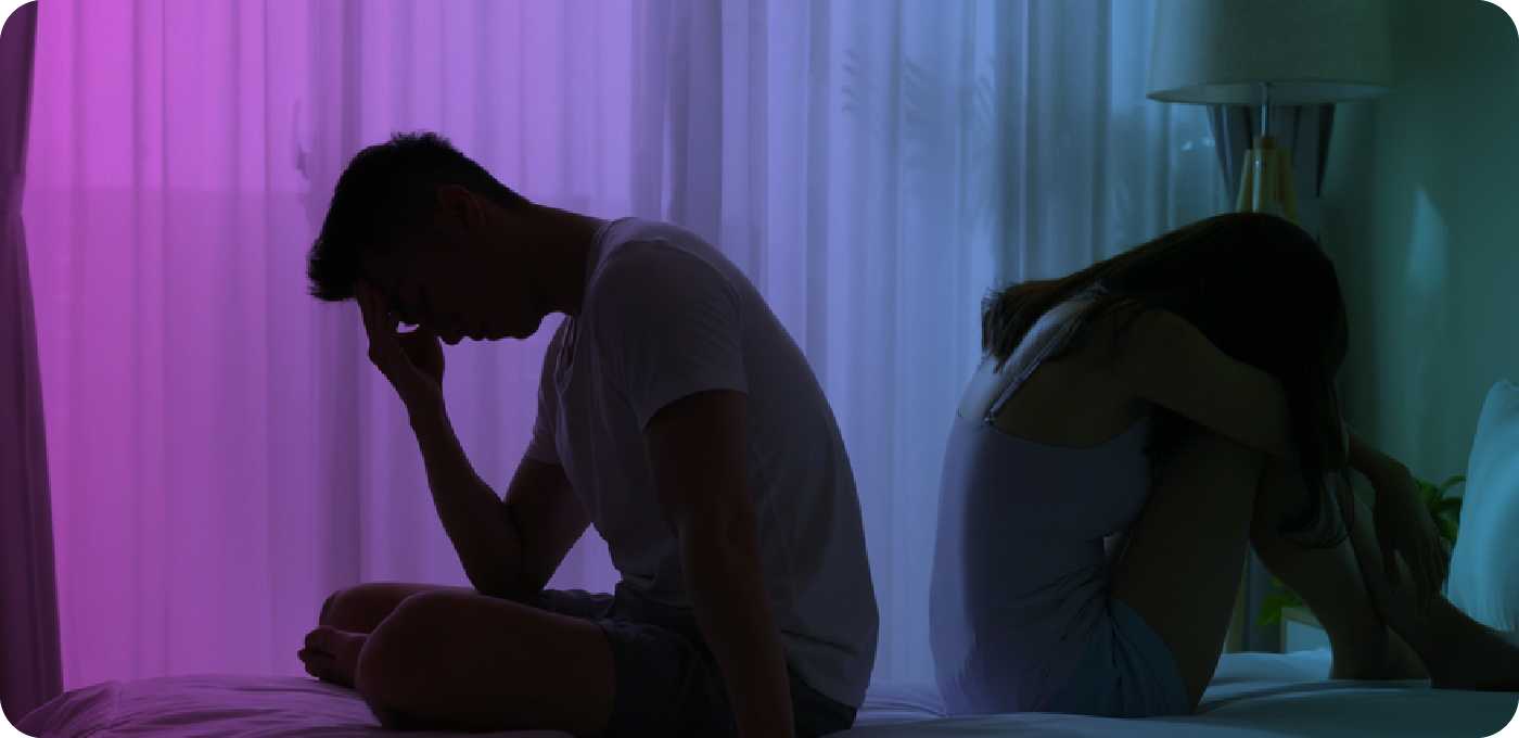 パートナーとの時間においてパフォーマンスを発揮しきれない