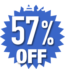 57% OFF