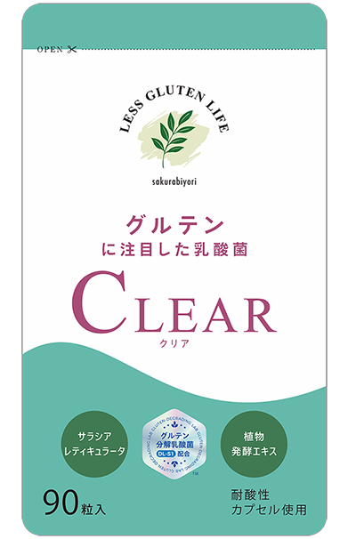 グルテンに注目した乳酸菌  CLEAR (クリア) 【定価】