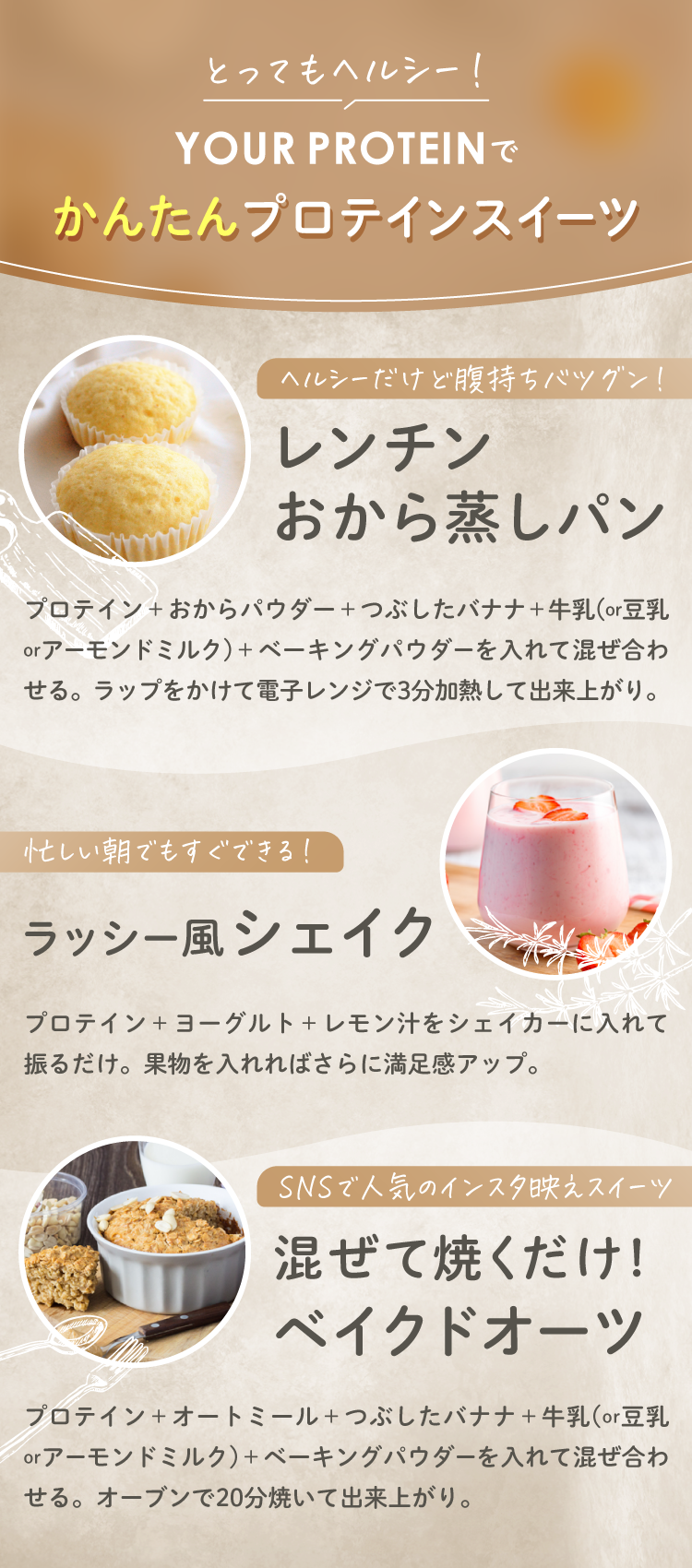 検査結果に基づいたあなたに最適なダイエットプロテインYOUR PROTEIN