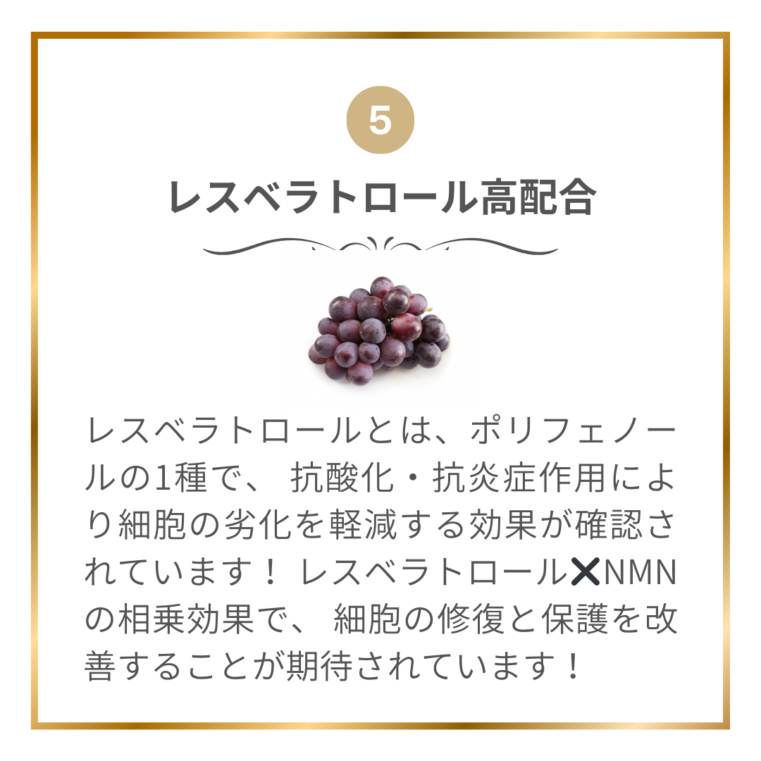 【定期購入】NMN15000 with レスベラトロール 2個セット