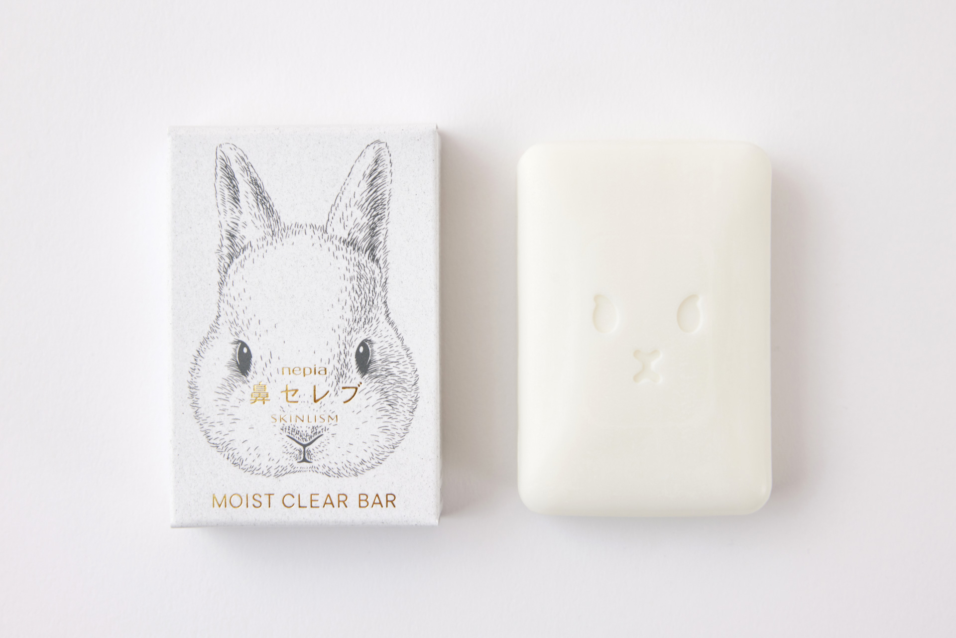 定期】鼻セレブ SKINLISM MOIST CLEAR BAR(白）×2箱 | nepia ONLINE SHOP