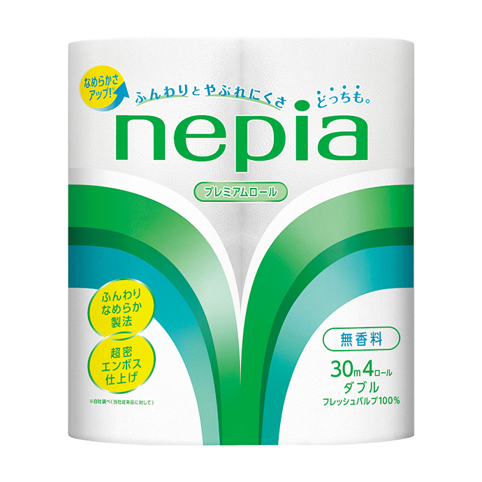 【ケース販売】ネピアトイレットロール30m巻4ロールダブル×24パック