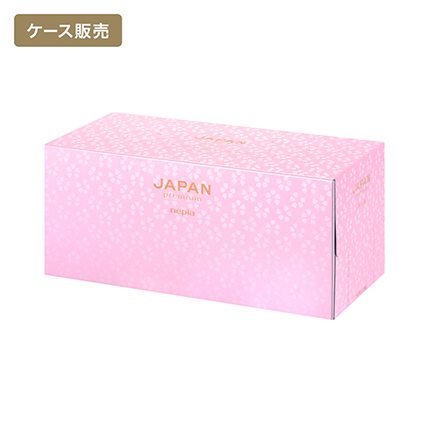 ケース販売】ネピア JAPAN premium ティシュ 220組 ×20コ
