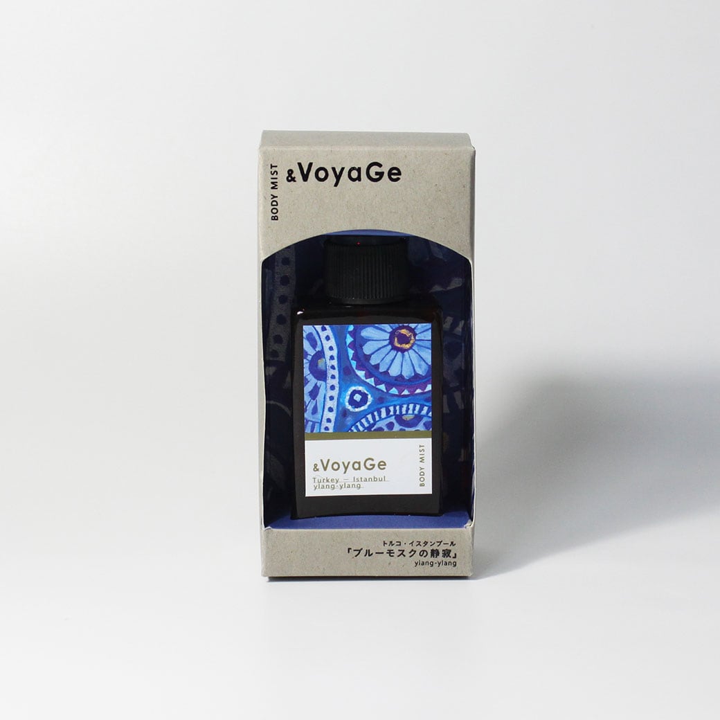 【mifull】&VoyaGe ボディミスト トルコ｜イランイランの香り CICA配合 保湿ミスト