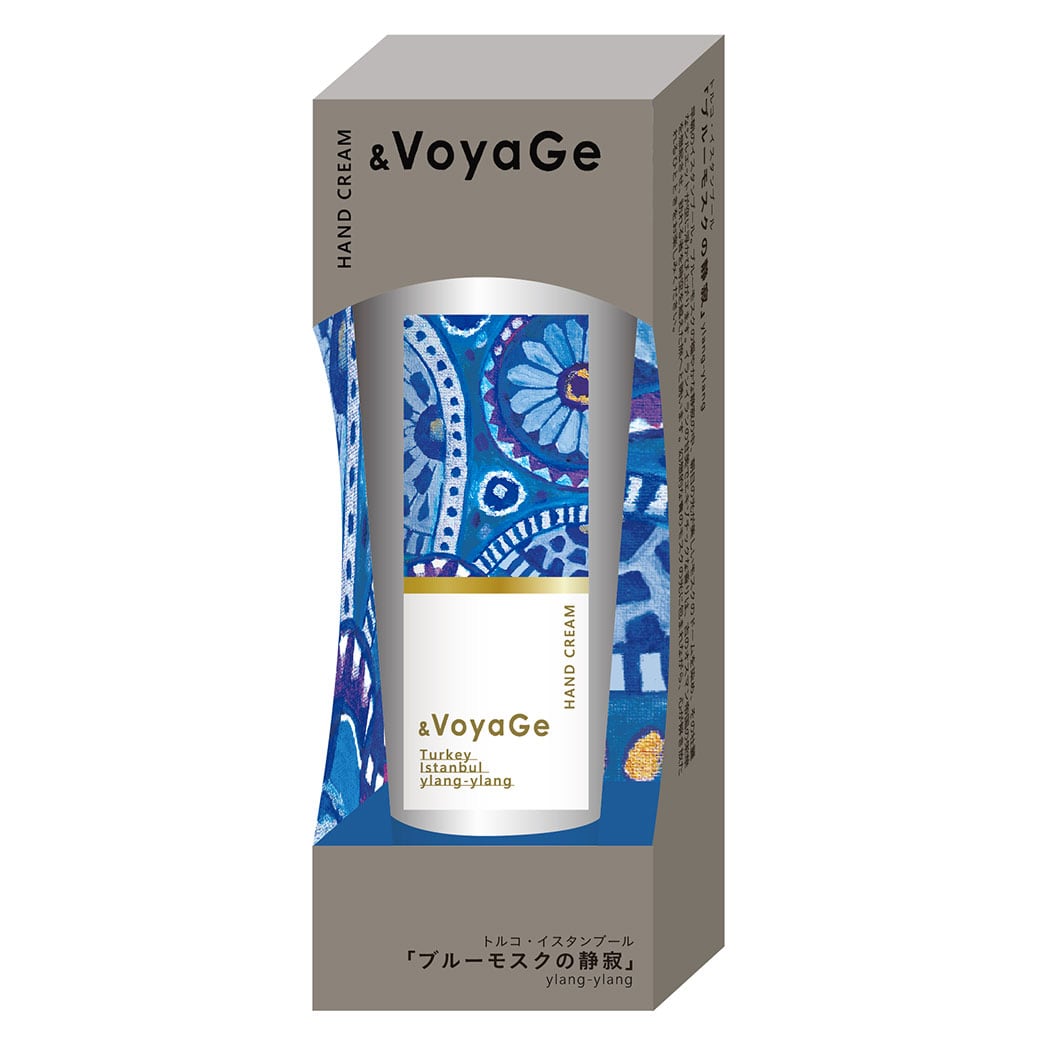 【mifull】&VoyaGe ハンドクリーム トルコ｜イランイランの香り CICA配合 高保湿