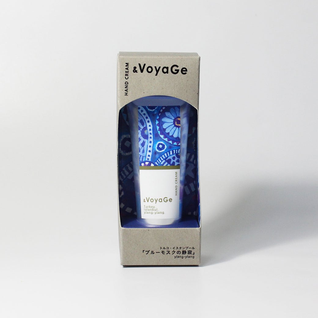 【mifull】&VoyaGe ハンドクリーム トルコ｜イランイランの香り CICA配合 高保湿